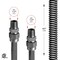 Flextron Gas Line Hose 1/2'' O.D. x 60'' Length with 1/2" MIP Fittings, Stainless Steel Flexible Connector FTGC-SS38-60A - alternate 2
